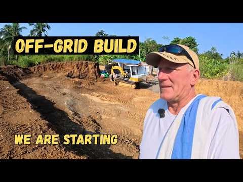 Off-Grid Build Starts Next Week… Final Setup on Our Land 🇵🇭