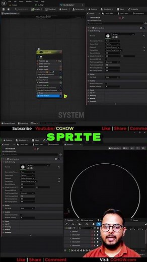 Creating Stunning Particle Effects in Unreal Engine 5 #shorts