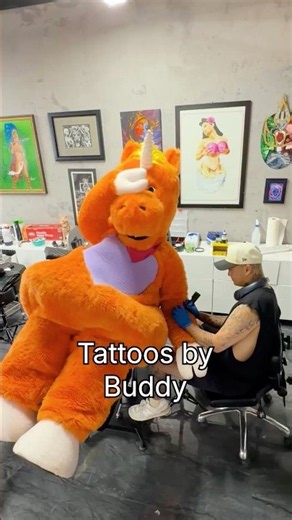 thanks to all my best buddies who made our friendship permanent 🧡 #buddy #ItsBuddy #tattoo