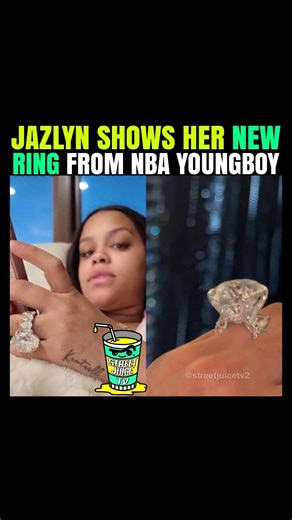 Jazlyn New Ring From NBA Youngboy