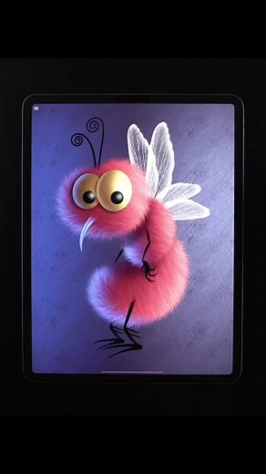 Mosquito Monster Hair & Texture Brush Tutorial