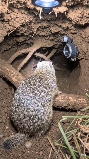 POV: A Gopher Takes You Inside Its Secret Underground World 🐾