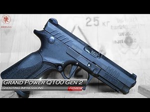 Grand Power New Q100 Shooting Impressions