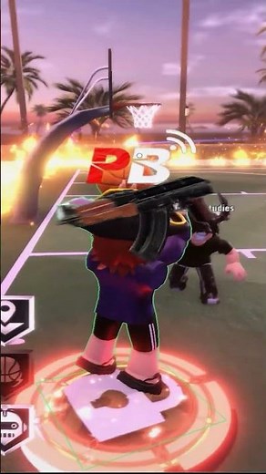 Beating Logo's in Playground Basketball (Roblox)