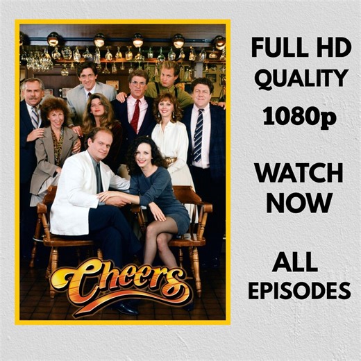 Cheers (1982) – Complete Series – Digital Collection – Classic TV Sitcom – Full HD 1080p - Etsy