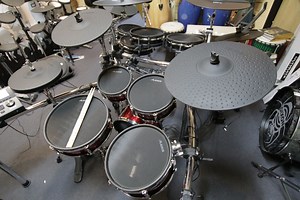 4.7K views · 20 reactions | Our main man Aaron testing out some of the sounds on the new Alesis Strike kits ;) I think it's safe to say he's having fun :D <3 Alesis Drums Alesis | KC's Rockshop | Facebook