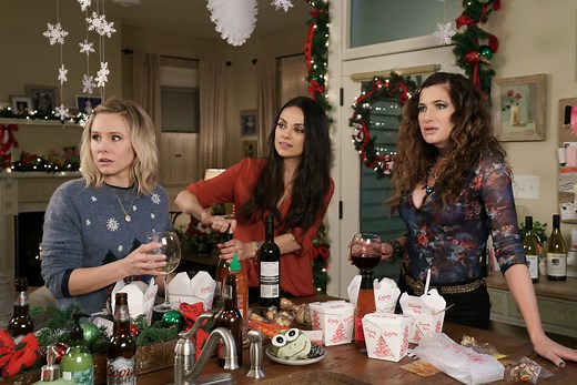Mila Kunis, Kristen Bell, and Kathryn Hahn are back and badder than before in A Bad Moms Christmas. Now on Netflix | Netflix