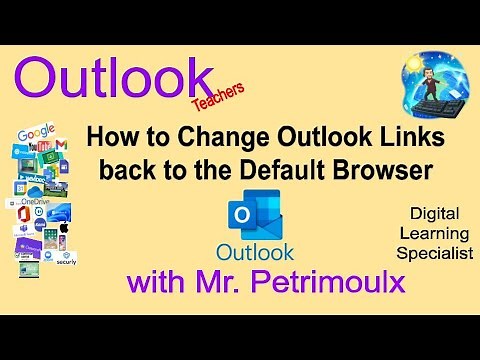 How To Change Outlook Links back to the Default Browser