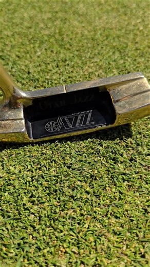 Collectible Gold Utah Jazz Putter with Golden Shaft