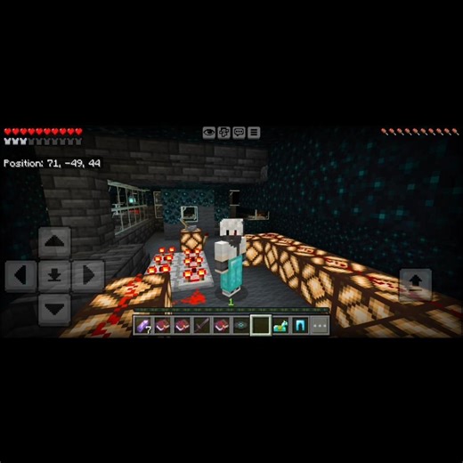 Hidden Redstone Lab Inside Ancient City..😨😱 #minecraft