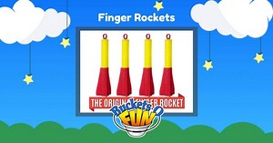 Finger Rockets for Parties, Camps & Events | Buckets-O-Fun