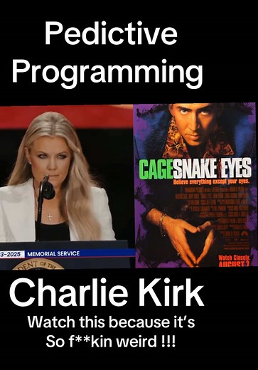 Charlie Kirk predictive programming #fyp #charliekirk #erikakirk #foryoupage #conspiracytiktok