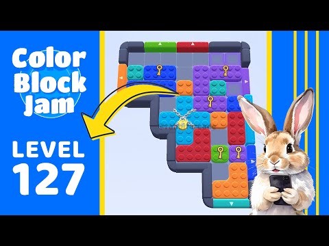 Color Block Jam Level 127 Solution Walkthrough