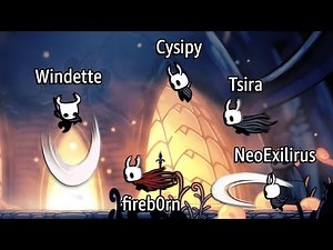 Hollow Knight - Speedrunner vs. 4 Hunters ft. ‪@Windette‬ ‪@neoexilirus‬ ‪@cysipy‬ ‪@tsirakura1684‬