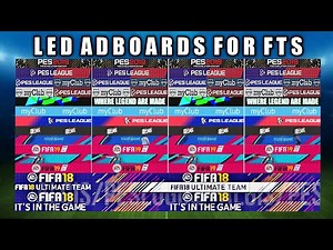 LED ADBOARDS PES & FIFA FOR FTS