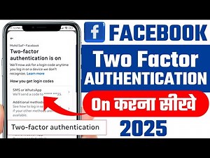 Facebook Two Factor Authentication On Kaise Kare | How To On Two Factor Authentication In Facebook