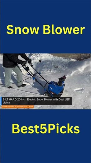 Best Snow Blower #shorts #snowblower