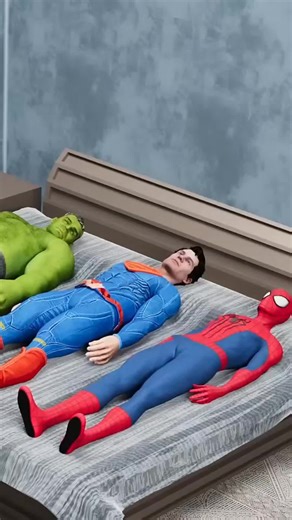 Spiderman vs Superman vs Hulk: Kids Cartoon Challenge