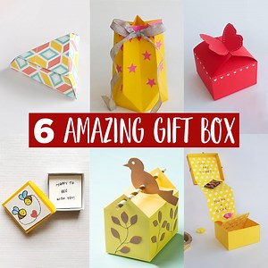 12K views · 220 reactions | 6 Amazing Gift Box | DIY Gift box |...