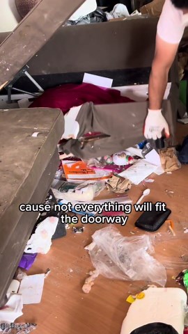 Hoarding home transformation before and after