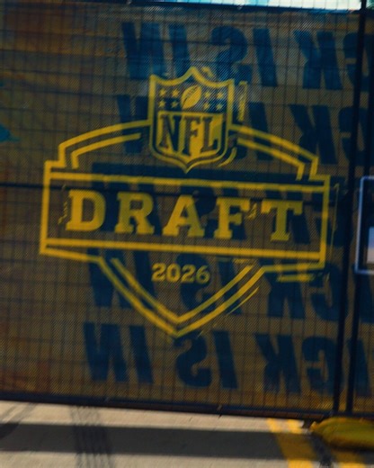 Greatness 🔜#NFLDraft  | #DevelopedHere
