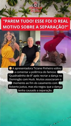 🚨 URGENTE: O "Quadradinho de 8" foi o fim? Ticiane Pinheiro revela verdade sobre casamento! 😱💔
