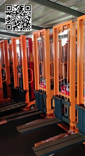 Manual Stacker Demo Factory-Direct Stacker #ManualStacker #HandStacker #MaterialHandling #WarehouseEquipment #LiftingEquipment #HeavyDutyTools #Fact