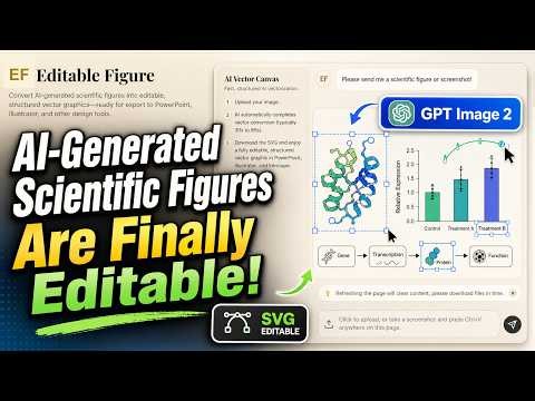 How to Edit AI-Generated Scientific Figures | Easy with Editable Figure