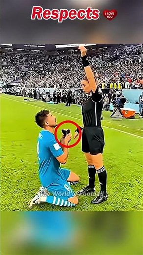 Respect & Understanding 🤝❤️#Football #Respect #Sportsmanship