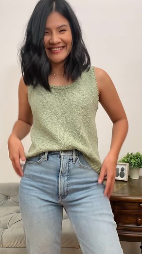 Which color do you like? This knitted tank top pattern is available on our blog🧶 #knittedtanktop #knittedtop #knit #knittingpattern #howtoknitting