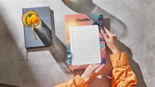 Printable A4 Beach Vibe Checklist | Seaside Holiday List | Summer Packing List | Printable Travel Planner - Etsy