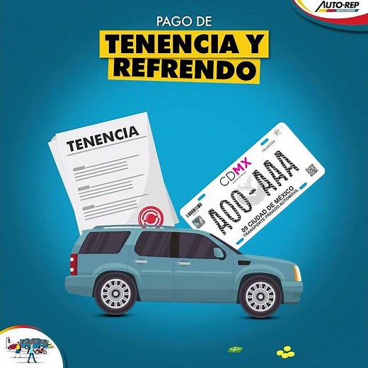 ¿ Tenencia y refrendo? #AUTOREP