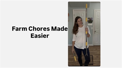 Watch All in One Poop Scooper for Farm & Yard Use on Amazon Live