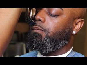 How to line up Mustache & Shape up Beard - Step by step Tutorial