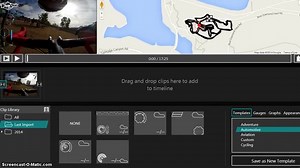 You can add Garmin GPS data overlays to your GoPro.