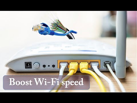 How to speed up your internet SPEED 10000x faster - Boost WiFi speed