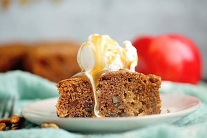 The Best Nutty Apple Cake
