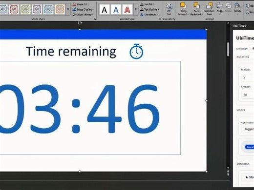 FREE Classroom Timer for PowerPoint