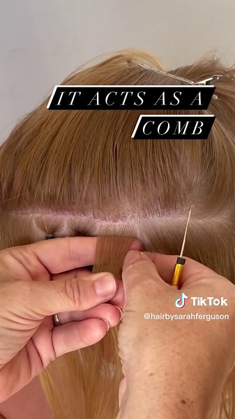 Innovative Hair Extension Tool: Learn How a Latch Hook Doubles as a Comb!