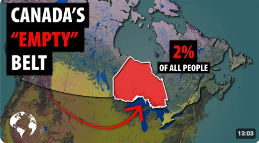 The mystery of Canada's vast, underpopulated Northern Ontario