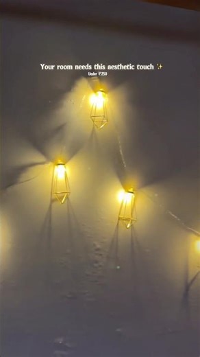 Aesthetic Rose Gold LED Lights Under ₹250 ✨ Meesho Budget Room Decor 😍