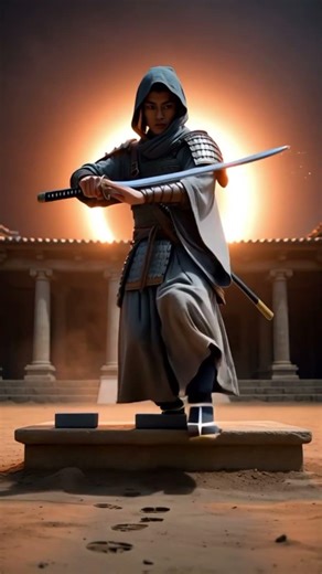 Dark Samurai Awakens Under the Eclipse | Cinematic Ninja Transformation#DarkNinja #Samurai