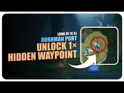 Unlock 1× Hidden Waypoint at Dornman Port | Genshin Impact 6.5