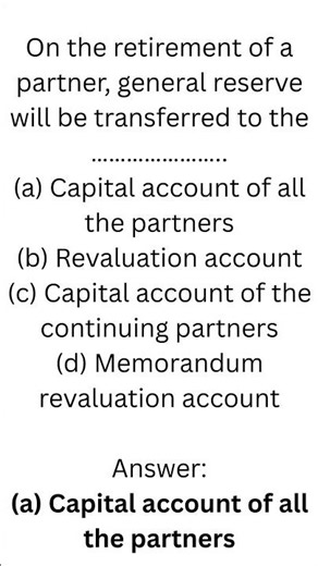 12 Accountancy Chapter 6 MCQ ( 1 - 5 )