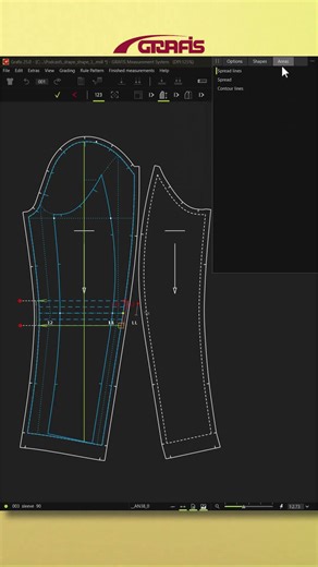 Fit Your Style - 2-Pieces Sleeve! GRAFIS CAD