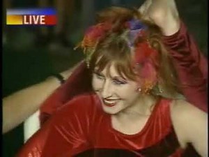 Contortion on TV - Bonnie Morgan at the Decatur Celebration [2006]