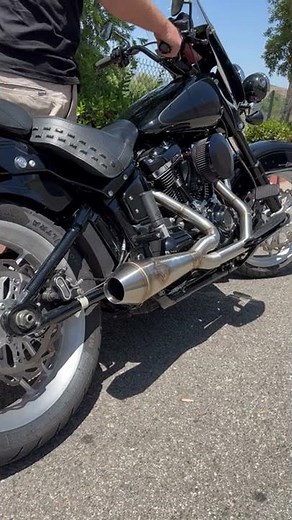 2018-Present Harley M8 Softail Big Bore 4.5 Exhaust PART 2