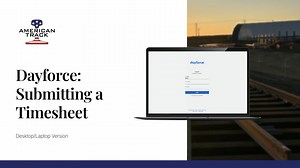 Dayforce: Submitting a Timesheet - ENGLISH