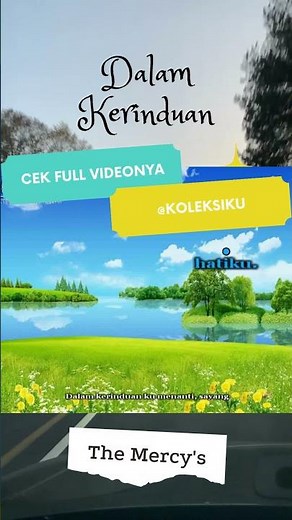 The Mercy's - Dalam Kerinduan | Karaoke 1 Menit