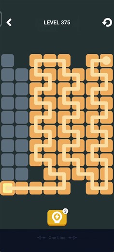 Block Blast One Line Level 375 Solution & Walkthrough | Puzzle Game (Android & iOS Shorts)